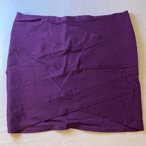 L Purple skirt